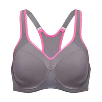 Thumbnail for Women's Full Support High Impact Racer Back Lightly Lined Underwire Sports Bra - B-G Cup! -, Sports Bra , Drestiny , 32, 34, 36, 38, 40, 42, Australia, Black, Canada, Grey, New Zealand, Pink, Sports Bras, United Kingdom, United States, White , Drestiny , www.shopdrestiny.com