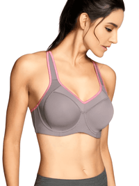 Thumbnail for Women's Full Support High Impact Racer Back Lightly Lined Underwire Sports Bra - B-G Cup! -, Sports Bra , Drestiny , 32, 34, 36, 38, 40, 42, Australia, Black, Canada, Grey, New Zealand, Pink, Sports Bras, United Kingdom, United States, White , Drestiny , www.shopdrestiny.com