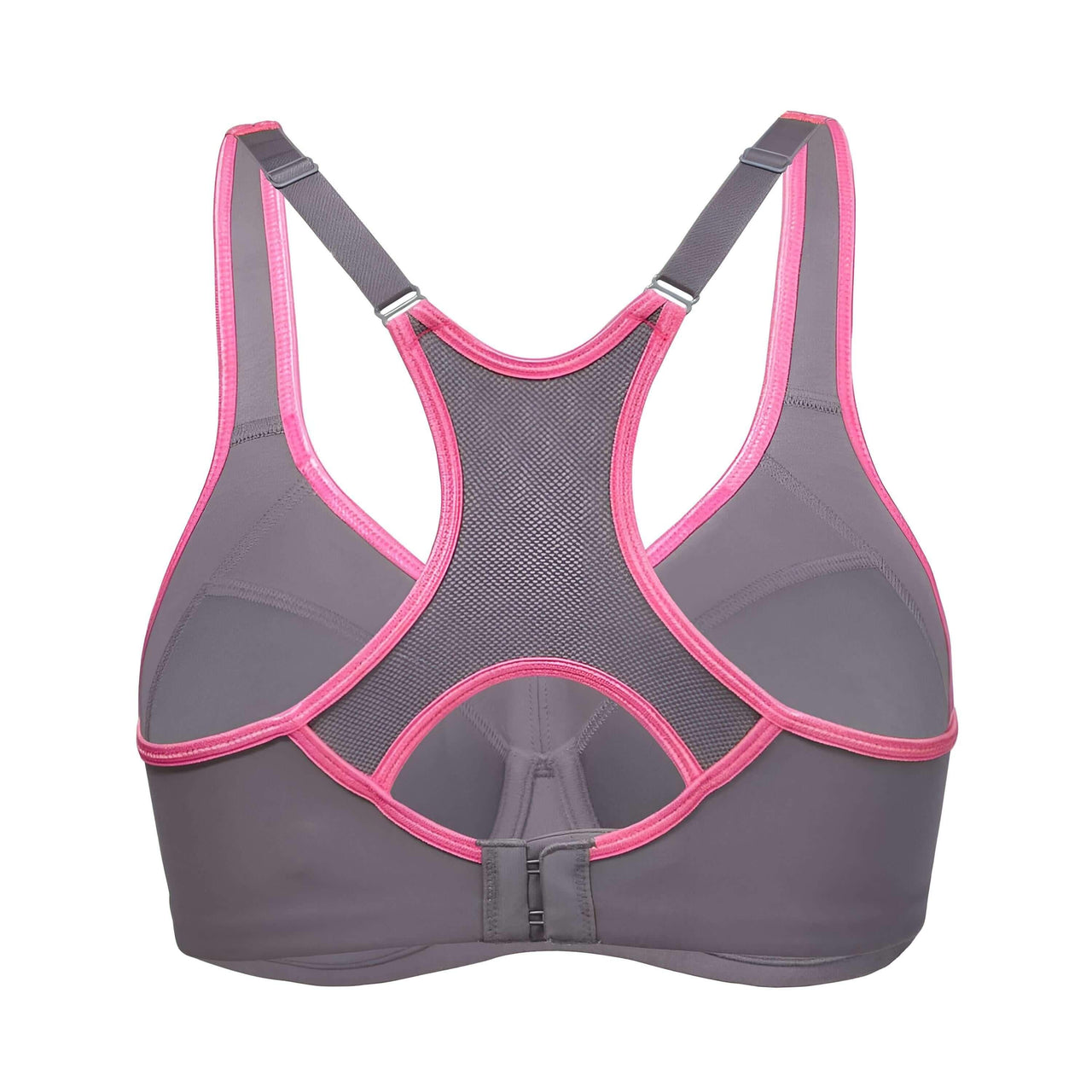 Women's Full Support High Impact Racer Back Lightly Lined Underwire Sports Bra - B-G Cup! -, Sports Bra , Drestiny , 32, 34, 36, 38, 40, 42, Australia, Black, Canada, Grey, New Zealand, Pink, Sports Bras, United Kingdom, United States, White , Drestiny , www.shopdrestiny.com