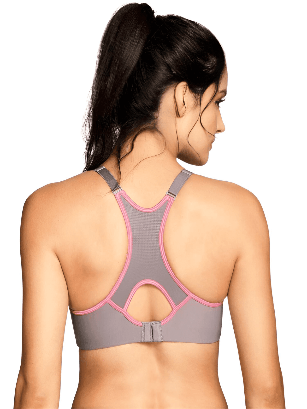 Women's Full Support High Impact Racer Back Lightly Lined Underwire Sports Bra - B-G Cup! -, Sports Bra , Drestiny , 32, 34, 36, 38, 40, 42, Australia, Black, Canada, Grey, New Zealand, Pink, Sports Bras, United Kingdom, United States, White , Drestiny , www.shopdrestiny.com