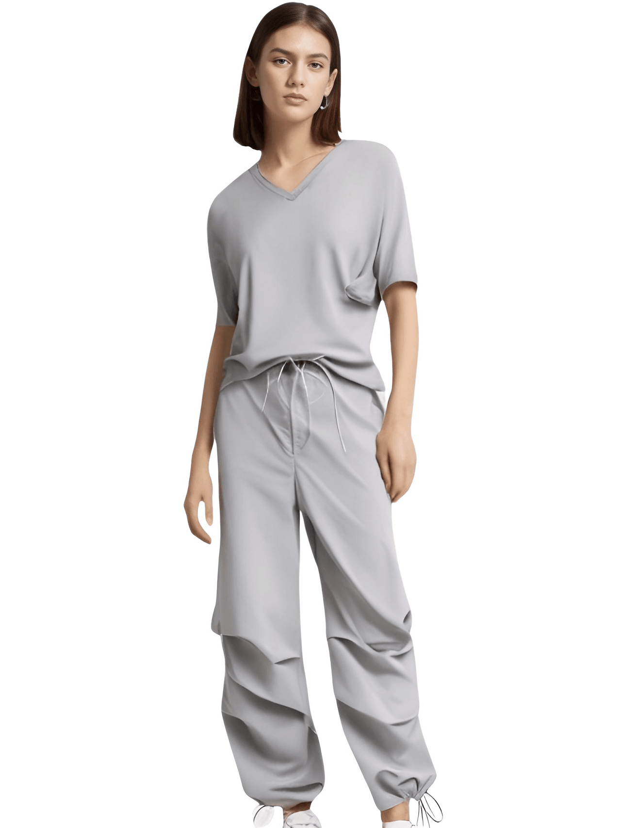 Women's High Waist Pants With Pockets - In 7 Colors! -, Joggers , Drestiny , Army Green, Australia, Black, Canada, Casual Pants, Dark Khaki, Dark Olive Green, Grey, Joggers, Khaki, L, M, New Zealand, Pink, S, United Kingdom, United States, White, XS , Drestiny , www.shopdrestiny.com