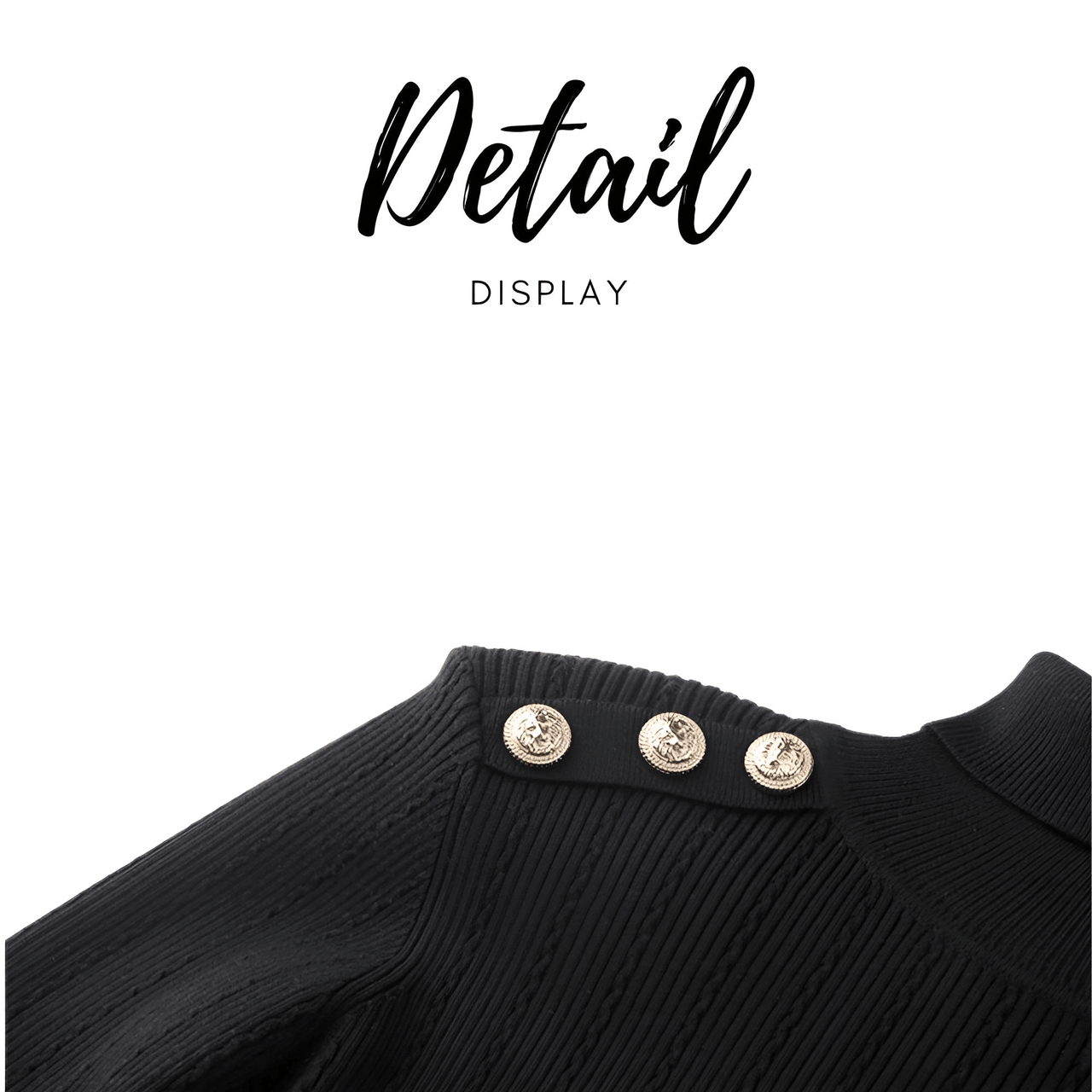 Women's High-End Turtleneck With Gold Buttons - In 8 Colors! -, Turtleneck Sweater , Drestiny , Australia, Black, Blue, Brown, Canada, Casual Shirts, Dark Olive Green, Deep Pink, Dress Shirts, FR, L, M, New Zealand, Pink, Pullovers, Red, S, Turtlenecks, United Kingdom, United States, White, XL , Drestiny , www.shopdrestiny.com