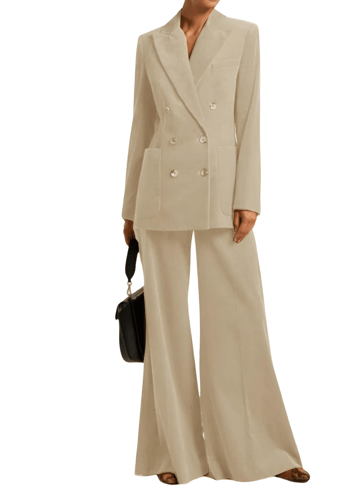 Women's Suit 2-Piece Corduroy Flared Wide Leg Pants Suit -, Suits , Drestiny , Australia, Black, Blazers, Blue, Brown, Canada, Dark Blue, Dark Brown, Dark Green, Dark Grey, Dress Pants, Gold, Grey, Jackets, Khaki, L, Light Blue, Light Brown, M, Navy, New Zealand, Pant Sets, Pant Suits, Pink, Purple, Red, Royal Blue, S, Sets, Sky Blue, United Kingdom, United States, White, XL, XXL, XXXL , Drestiny , www.shopdrestiny.com