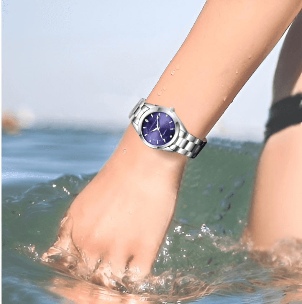 Women's Luxury Rhinestone Stainless Steel Watch -, Watches , Drestiny , Australia, Blue, Canada, Gender_Women, Grey, Light Blue, New Zealand, Pink, Purple, Silver, United Kingdom, United States, Watches , Drestiny , www.shopdrestiny.com