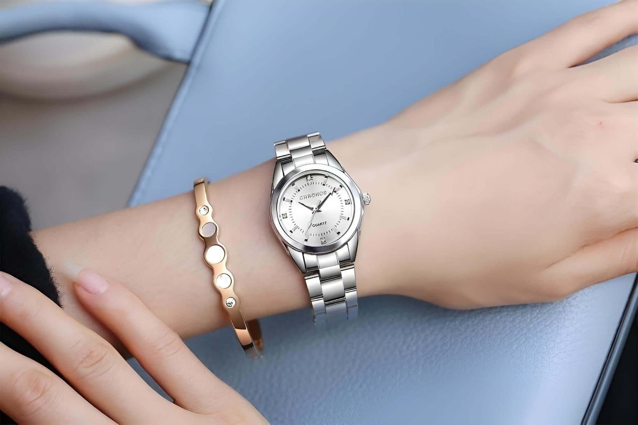 Women's Luxury Rhinestone Stainless Steel Watch -, Watches , Drestiny , Australia, Blue, Canada, Gender_Women, Grey, Light Blue, New Zealand, Pink, Purple, Silver, United Kingdom, United States, Watches , Drestiny , www.shopdrestiny.com