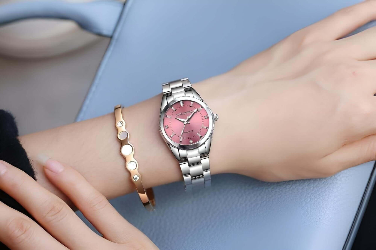 Women's Luxury Rhinestone Stainless Steel Watch -, Watches , Drestiny , Australia, Blue, Canada, Gender_Women, Grey, Light Blue, New Zealand, Pink, Purple, Silver, United Kingdom, United States, Watches , Drestiny , www.shopdrestiny.com