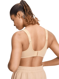 Thumbnail for Women's Max Control Solid High Impact Plus Size Underwire Sports Bra -, Sports Bra , Drestiny , 34, 36, 38, 40, 42, 44, 46, 48, Australia, Canada, New Zealand, Sports Bras, Tan, United Kingdom, United States , Drestiny , www.shopdrestiny.com