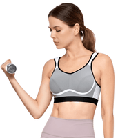 Thumbnail for Women's Moisture-Wicking Bounce Control Sports Bra -, Sports Bra , Drestiny , Australia, Beige, Black, Blue, Canada, Grey, New Zealand, Purple, Sports Bras, United Kingdom, United States, White , Drestiny , www.shopdrestiny.com