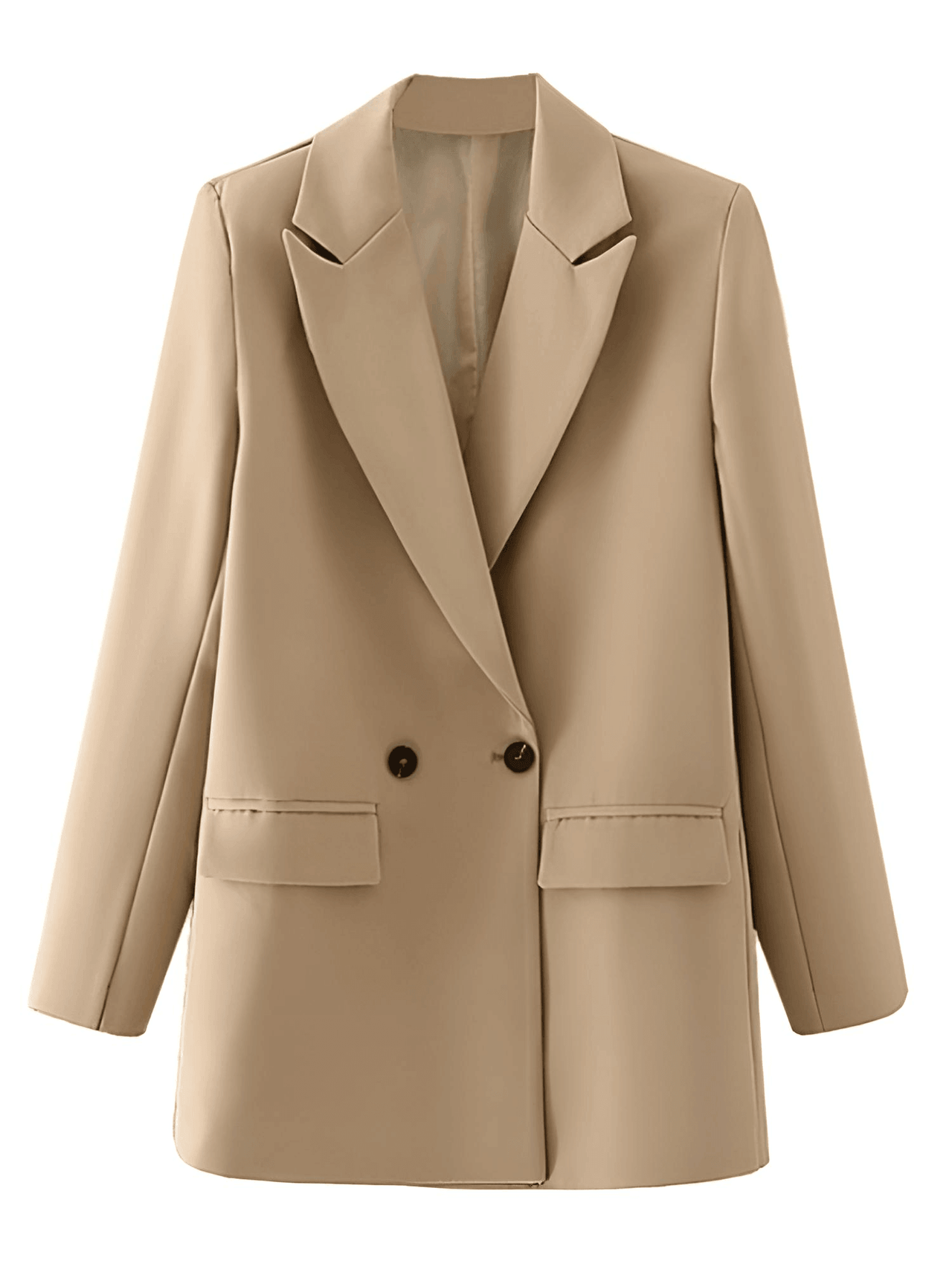 Women's Office Chic Double Breasted Blazer - In 20 Colors! -, Blazers , Drestiny , Australia, Avocado Green, Black, Blazers, Blue, Brown, Dark Blue, Deep Pink, Green, Grey, Jackets, Khaki, L, Light Blue, Light Grey, M, New Zealand, Orange, Pale Green, Pink, Purple, S, United Kingdom, United States, Wine Red , Drestiny , www.shopdrestiny.com