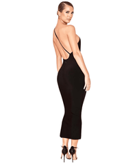 Thumbnail for Women's One Shoulder Bandage Dress -, One Shoulder Dress , Drestiny , Australia, Black, FR, Knee Length Dresses, L, M, Midi Dresses, New Zealand, One Shoulder, Orange, Pink, S, Sleeveless, United Kingdom, United States, White, XL, XS , Drestiny , www.shopdrestiny.com