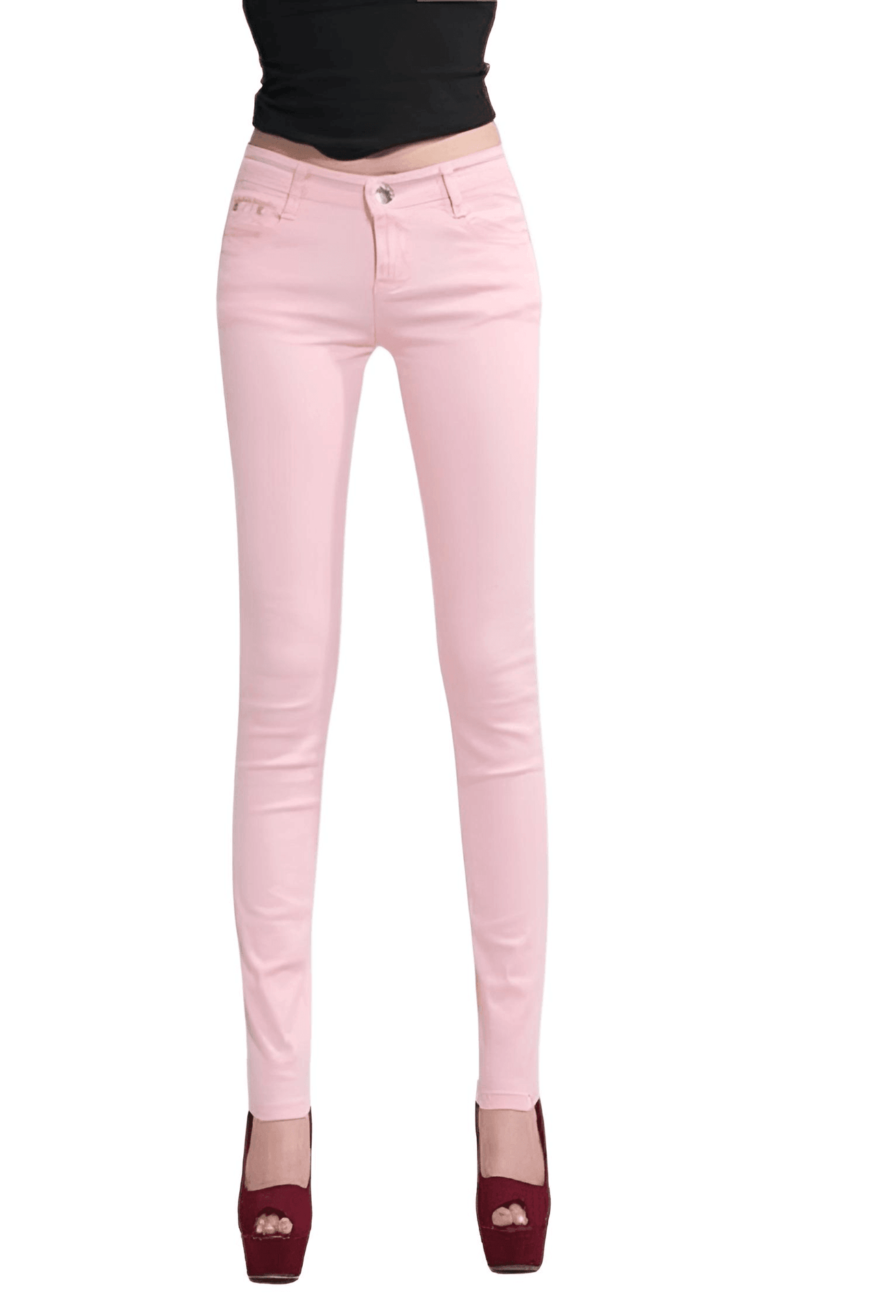 Women's Candy Colored Skinny Jeans - Up To Size 31! -, Pants , Drestiny , 26, 27, 28, 29, 30, 31, Australia, Black, Brown, Canada, Casual Pants, Dark Blue, Dark Brown, Dark Green, Deep Pink, FR, Green, Jeans, Khaki, Light Blue, Light Green, Light Purple, LightBlue, Navy, New Zealand, Orange, Pink, Purple, Red, Royal Blue, Skinny Jeans, United Kingdom, United States , Drestiny , www.shopdrestiny.com