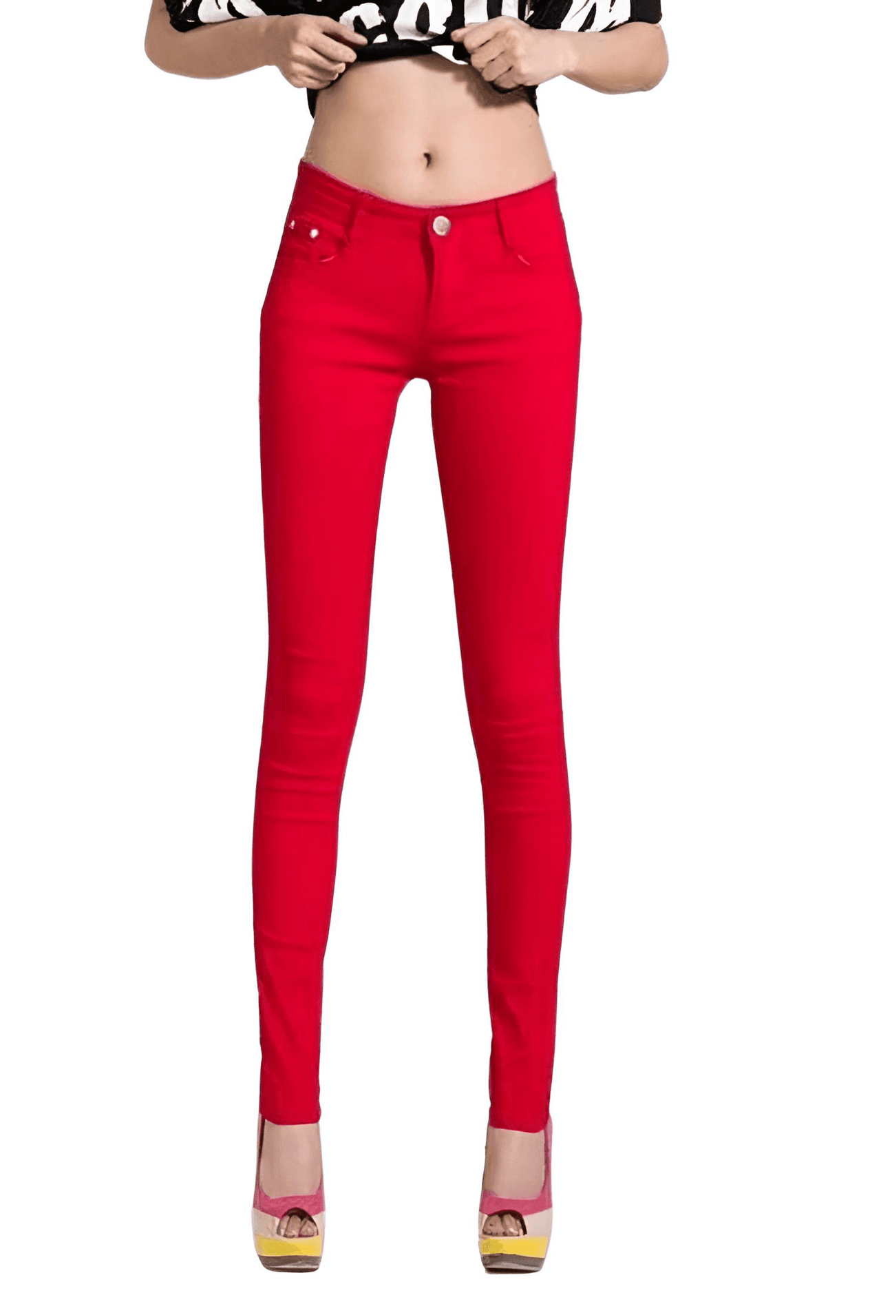 Women's Candy Colored Skinny Jeans - Sizes 30 - 34! -, Pants , Drestiny , 30, 31, 32, 33, 34, Australia, Black, Brown, Canada, Casual Pants, Dark Blue, Dark Brown, Dark Green, Dark Red, Deep Pink, FR, Green, Jeans, Khaki, Light Blue, Light Green, Light Purple, Navy, New Zealand, Orange, Pink, Purple, Red, Royal Blue, Skinny Jeans, United Kingdom, United States, White, Yellow , Drestiny , www.shopdrestiny.com