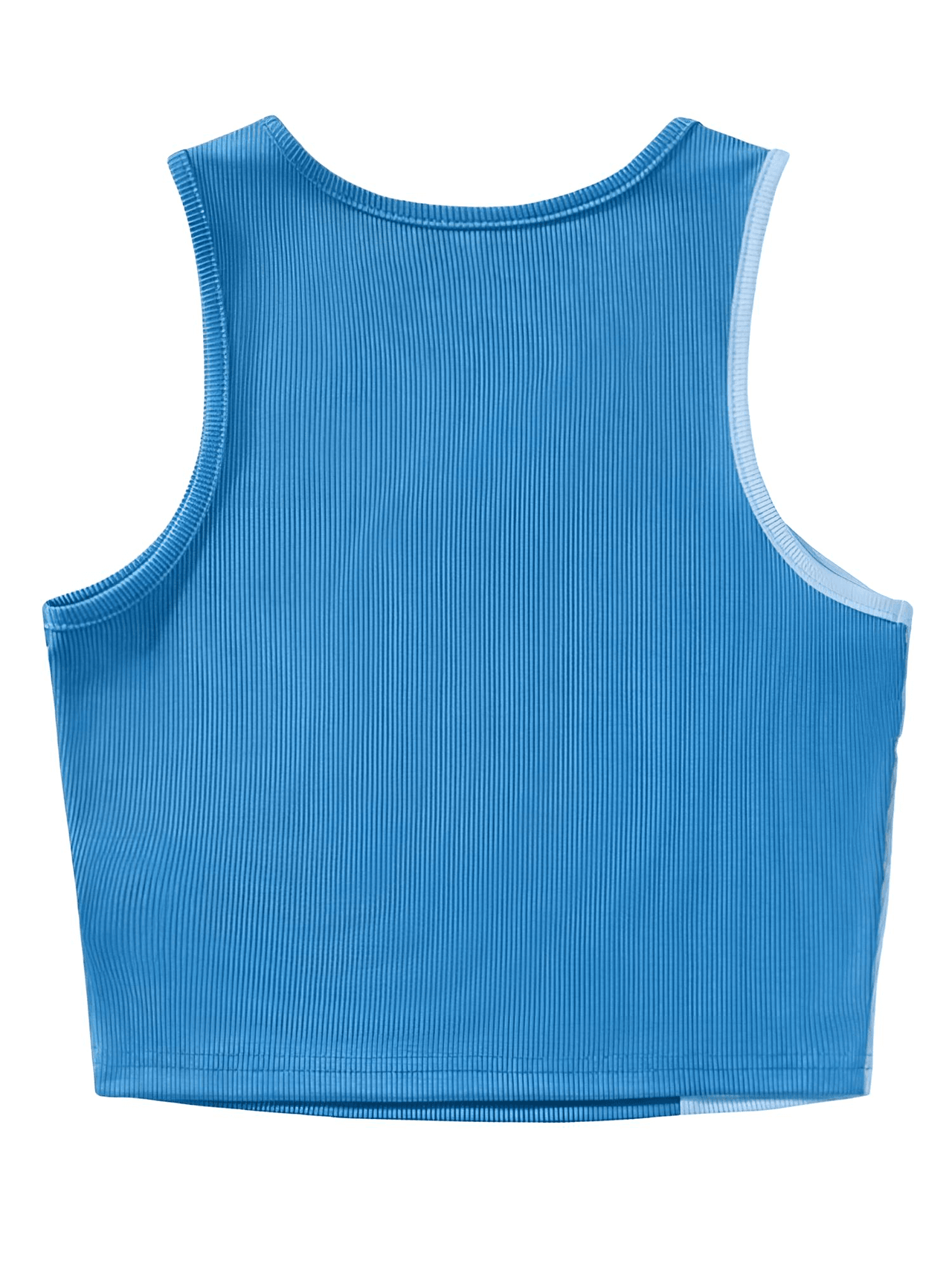 Women's Ribbed Knit Color Block Tank Top -, Crop Top , Drestiny , Australia, Beige, Black, Blue, Brown, Canada, Casual Shirts, Crop Tops, Gender_Women, Green, L, Light Blue, M, New Zealand, Olive, Olive Green, S, Sleeveless, Tank Tops, United Kingdom, United States, White , Drestiny , www.shopdrestiny.com