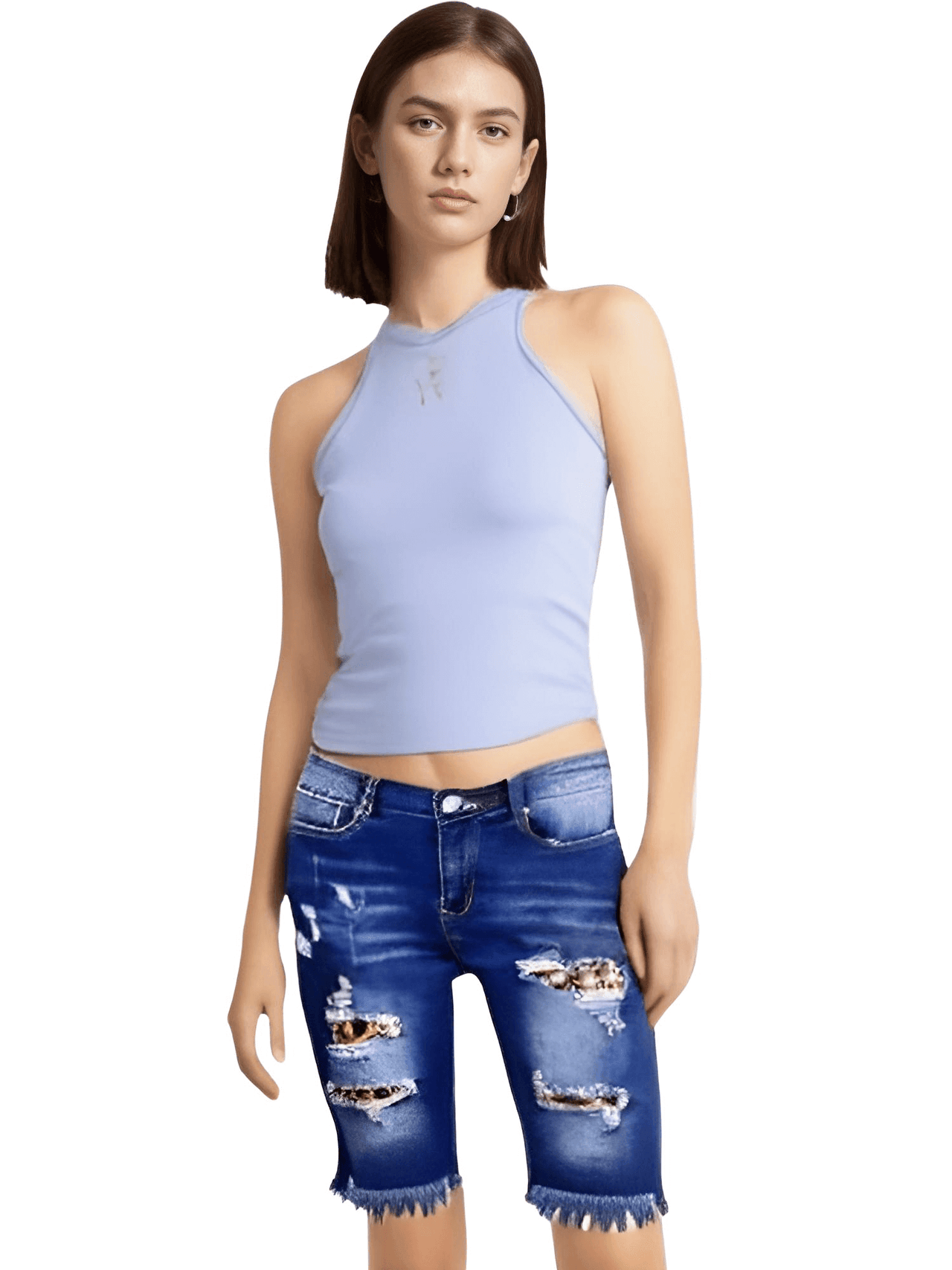 Women's Ripped Jean Summer Shorts -, Shorts , Drestiny , Australia, Black, Brown, Canada, Dark Blue, L, Leopard, Light Blue, M, New Zealand, Red, S, Shorts, United Kingdom, United States, XL, XXL , Drestiny , www.shopdrestiny.com