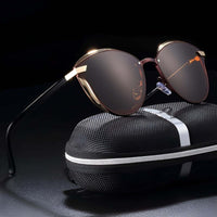 Thumbnail for Women's Round Fashion Polarized Sunglasses -, Sunglasses , Drestiny , Australia, Black, Blue, Brown, Canada, Gender_Women, Gold, Grey, New Zealand, Pink, Purple, Silver, Sunglasses, United Kingdom, United States , Drestiny , www.shopdrestiny.com