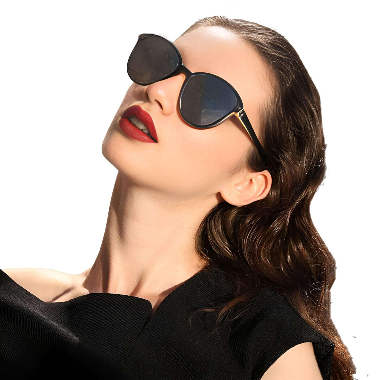 Women's Round Fashion Polarized Sunglasses -, Sunglasses , Drestiny , Australia, Black, Blue, Brown, Canada, Gender_Women, Gold, Grey, New Zealand, Pink, Purple, Silver, Sunglasses, United Kingdom, United States , Drestiny , www.shopdrestiny.com