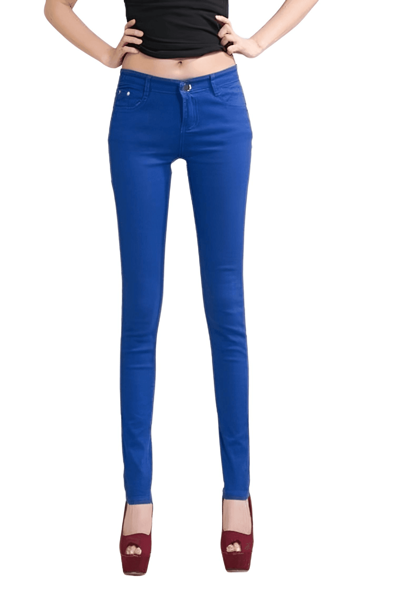 Women's Candy Colored Skinny Jeans - Sizes 30 - 34! -, Pants , Drestiny , 30, 31, 32, 33, 34, Australia, Black, Brown, Canada, Casual Pants, Dark Blue, Dark Brown, Dark Green, Dark Red, Deep Pink, FR, Green, Jeans, Khaki, Light Blue, Light Green, Light Purple, Navy, New Zealand, Orange, Pink, Purple, Red, Royal Blue, Skinny Jeans, United Kingdom, United States, White, Yellow , Drestiny , www.shopdrestiny.com