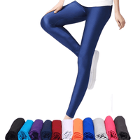 Thumbnail for Women's Shiny Leggings -, Leggings , Drestiny , Army Green, Australia, Black, Blue, Canada, Dark Blue, Dark Green, Dark Red, Gender_Women, Gold, Green, Grey, Hot Pink, L, Leggings, Light Grey, Lime, M, Navy, New Zealand, Pink, Purple, Red, S, Sky Blue, Teal, United Kingdom, United States, White, Wine Red, XL, Yellow , Drestiny , www.shopdrestiny.com