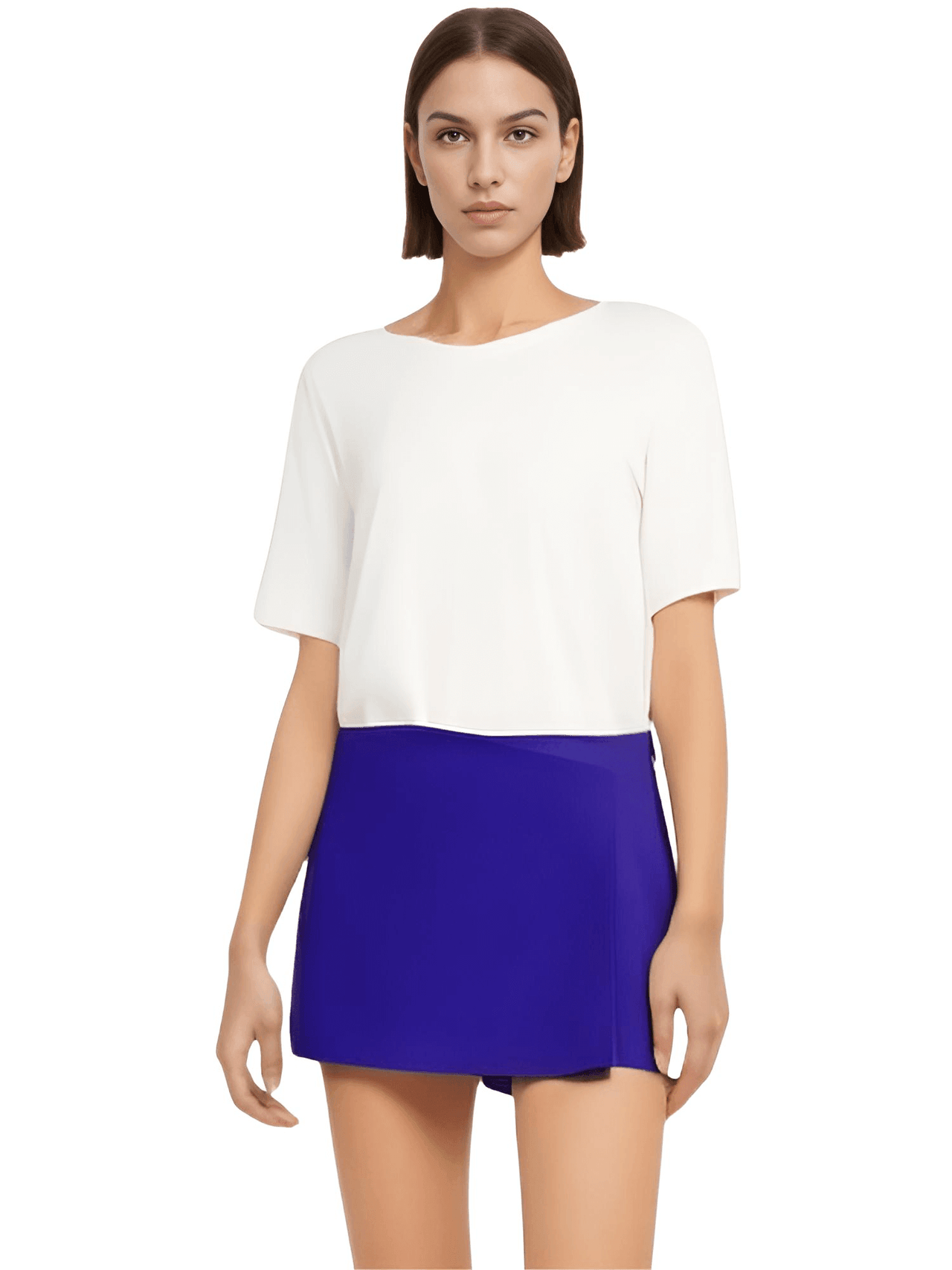 Women's Solid Color Asymmetrical Slim Short Skirts - In 14 Colors! -, Shorts , Drestiny , Australia, Beige, Black, Blue, Brown, Canada, Deep Pink, Gender_Women, Green, Khaki, L, Light Blue, M, Navy, New Zealand, Orange, Purple, Red, S, Shorts, Skirts, Skorts, United Kingdom, United States, White, XS , Drestiny , www.shopdrestiny.com