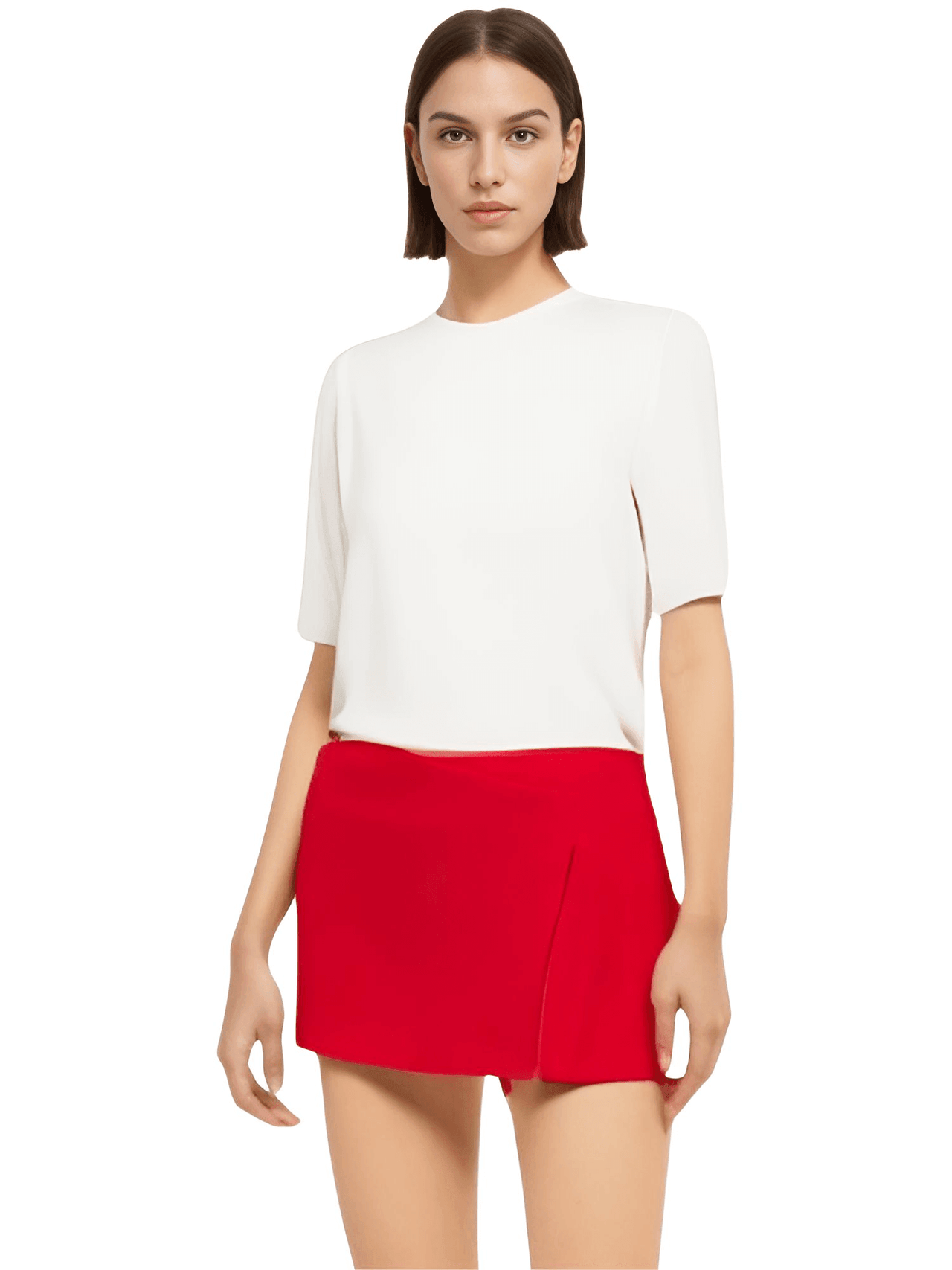 Women's Solid Color Asymmetrical Slim Short Skirts - In 14 Colors! -, Shorts , Drestiny , Australia, Beige, Black, Blue, Brown, Canada, Deep Pink, Gender_Women, Green, Khaki, L, Light Blue, M, Navy, New Zealand, Orange, Purple, Red, S, Shorts, Skirts, Skorts, United Kingdom, United States, White, XS , Drestiny , www.shopdrestiny.com