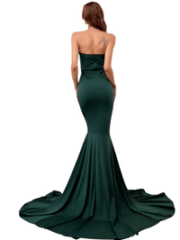 Thumbnail for Women's Strapless Maxi Dress -, Dress , Drestiny , Australia, Black, Blue, Canada, Dark Green, Green, L, M, Maxi Dresses, New Zealand, Red, Royal Blue, S, Sleeveless, Strapless, United Kingdom, United States, XL, XS , Drestiny , www.shopdrestiny.com