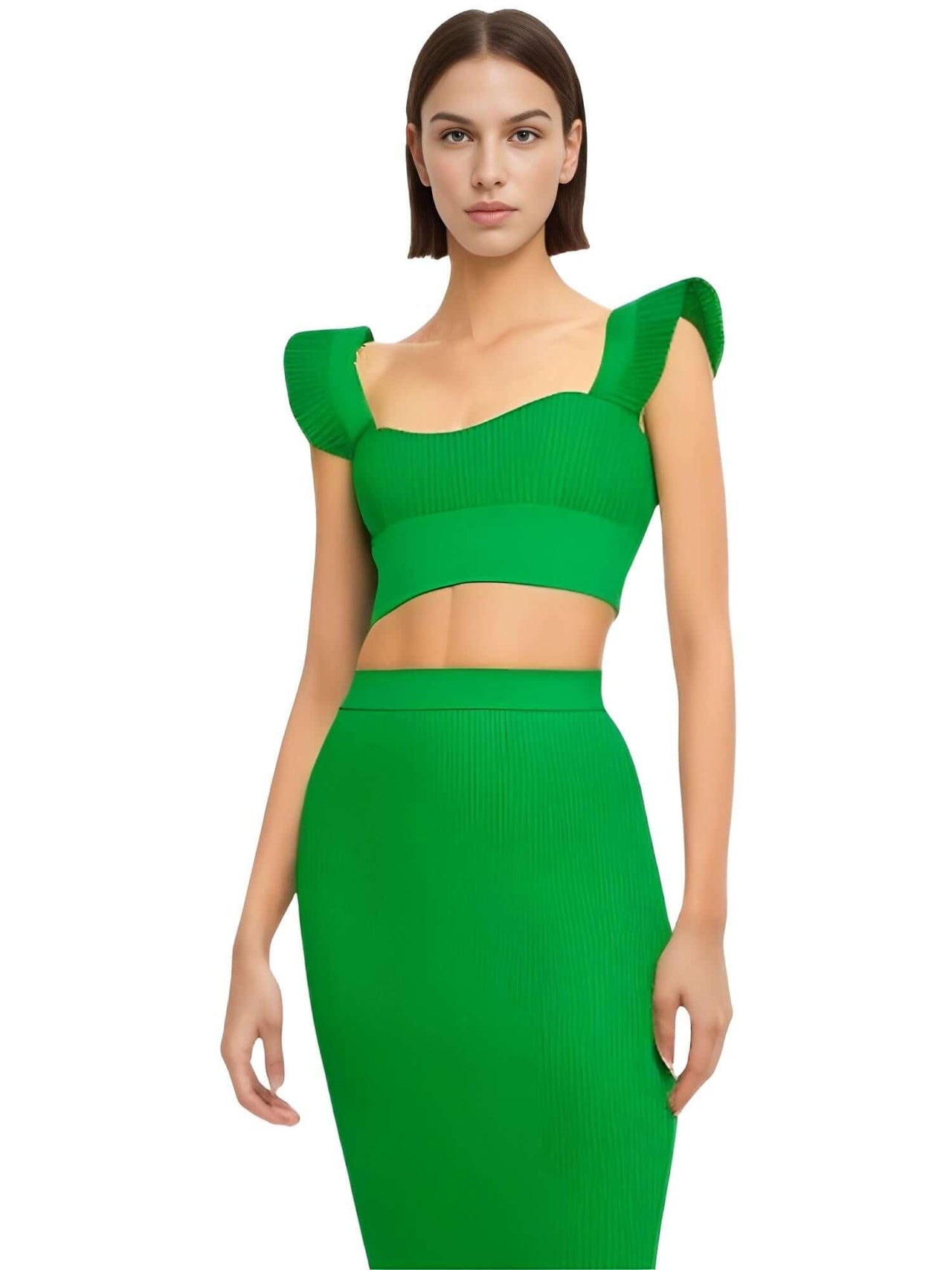 2-Piece Bandage Skirt Set Women -, Skirt Sets , Drestiny , Australia, Black, Blue, Crop Tops, Deep Pink, FR, Green, L, M, New Zealand, Purple, Red, S, Sets, Skirt Sets, Skirts, Sleeveless, Tank Tops, United Kingdom, United States, XS, Yellow , Drestiny , www.shopdrestiny.com