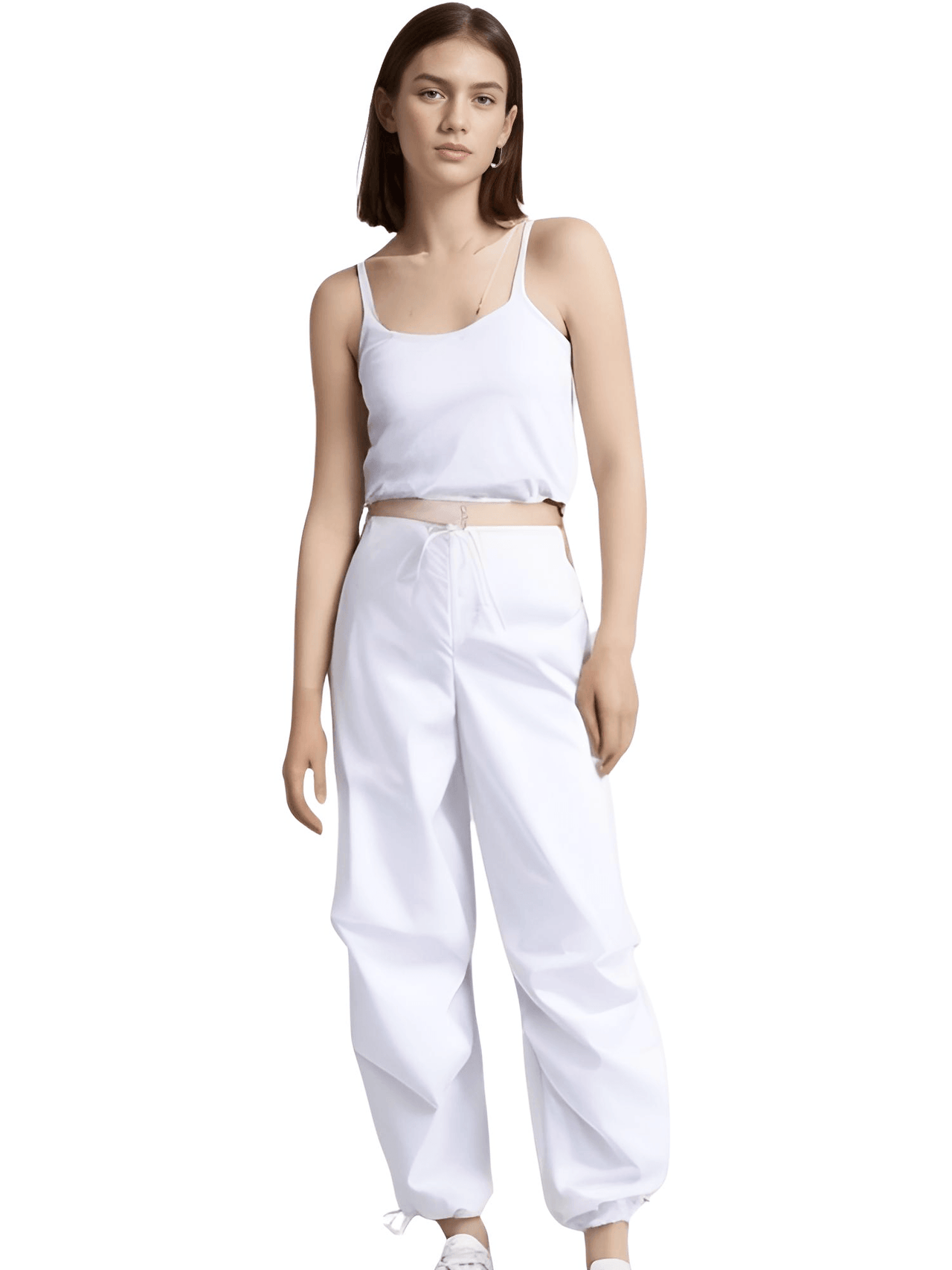 Women's High Waist Pants With Pockets - In 7 Colors! -, Joggers , Drestiny , Army Green, Australia, Black, Canada, Casual Pants, Dark Khaki, Dark Olive Green, Grey, Joggers, Khaki, L, M, New Zealand, Pink, S, United Kingdom, United States, White, XS , Drestiny , www.shopdrestiny.com