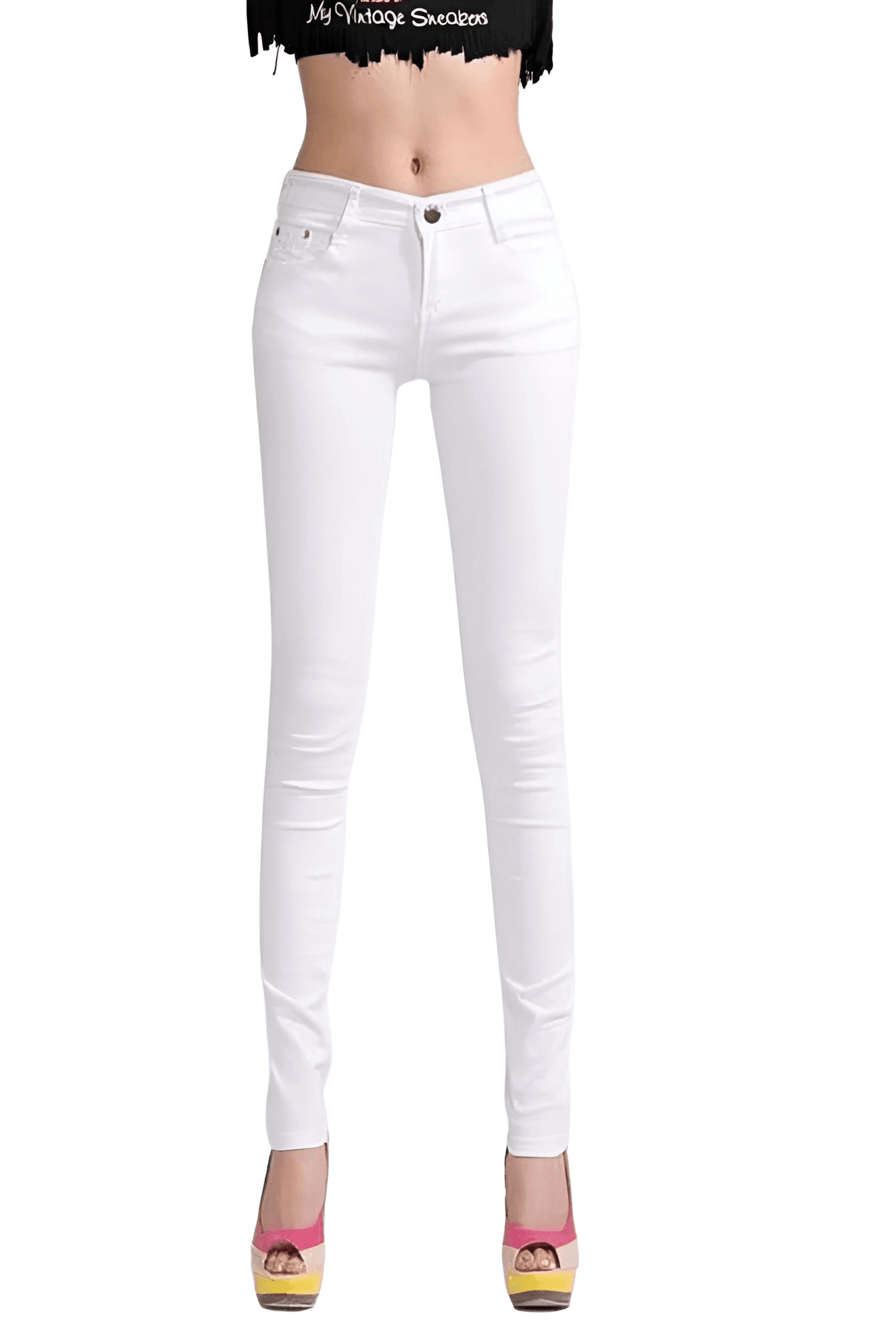 Women's Candy Colored Skinny Jeans - Sizes 30 - 34! -, Pants , Drestiny , 30, 31, 32, 33, 34, Australia, Black, Brown, Canada, Casual Pants, Dark Blue, Dark Brown, Dark Green, Dark Red, Deep Pink, FR, Green, Jeans, Khaki, Light Blue, Light Green, Light Purple, Navy, New Zealand, Orange, Pink, Purple, Red, Royal Blue, Skinny Jeans, United Kingdom, United States, White, Yellow , Drestiny , www.shopdrestiny.com