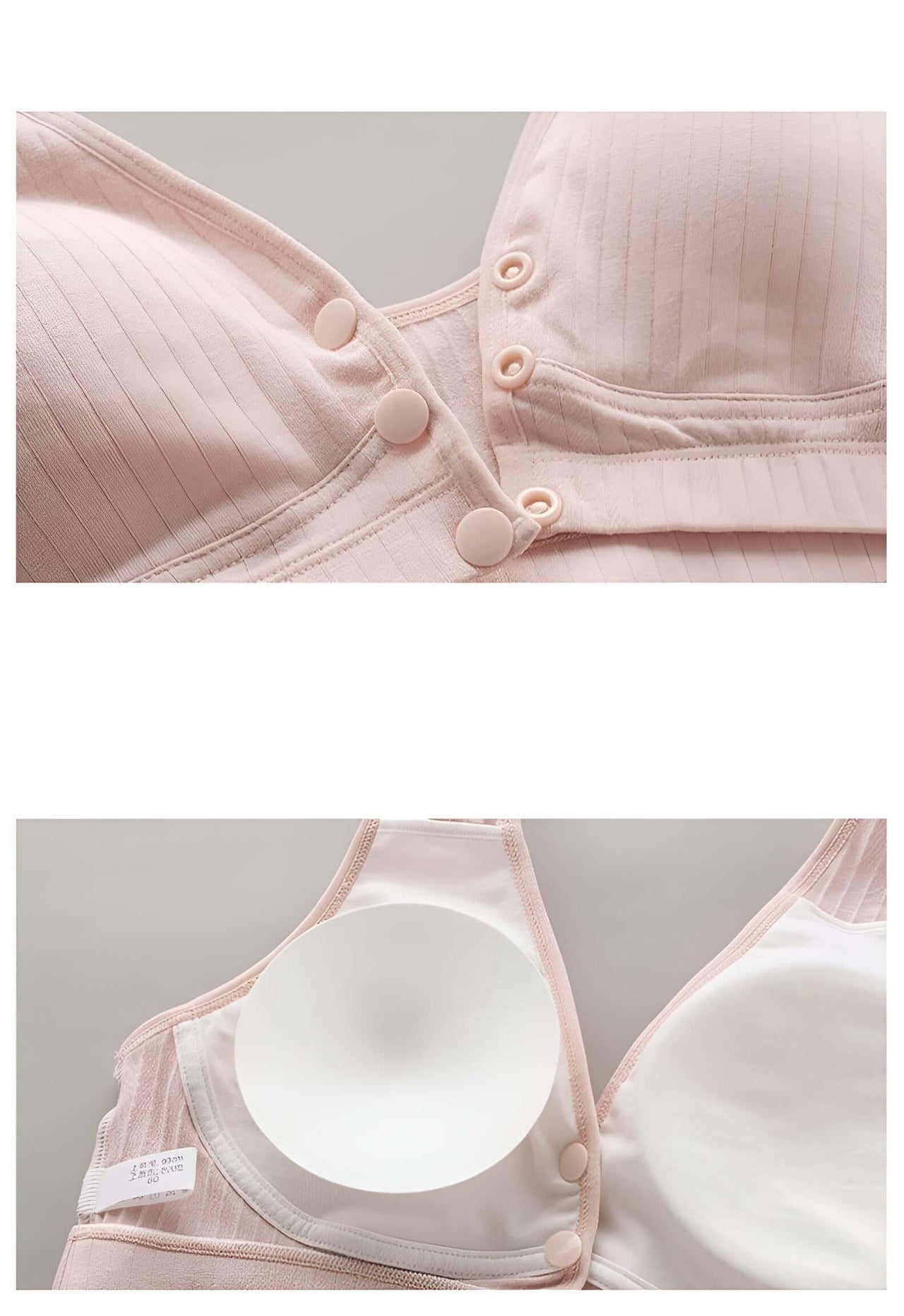 Women's Wire-Free Cotton Nursing Bra -, Nursing Bra , Drestiny , Australia, Bras, Canada, Champagne, Dark Pink, Gender_Women, Grey, Light Green, Light Grey, Light Pink, New Zealand, Nude, Pink, United Kingdom, United States , Drestiny , www.shopdrestiny.com