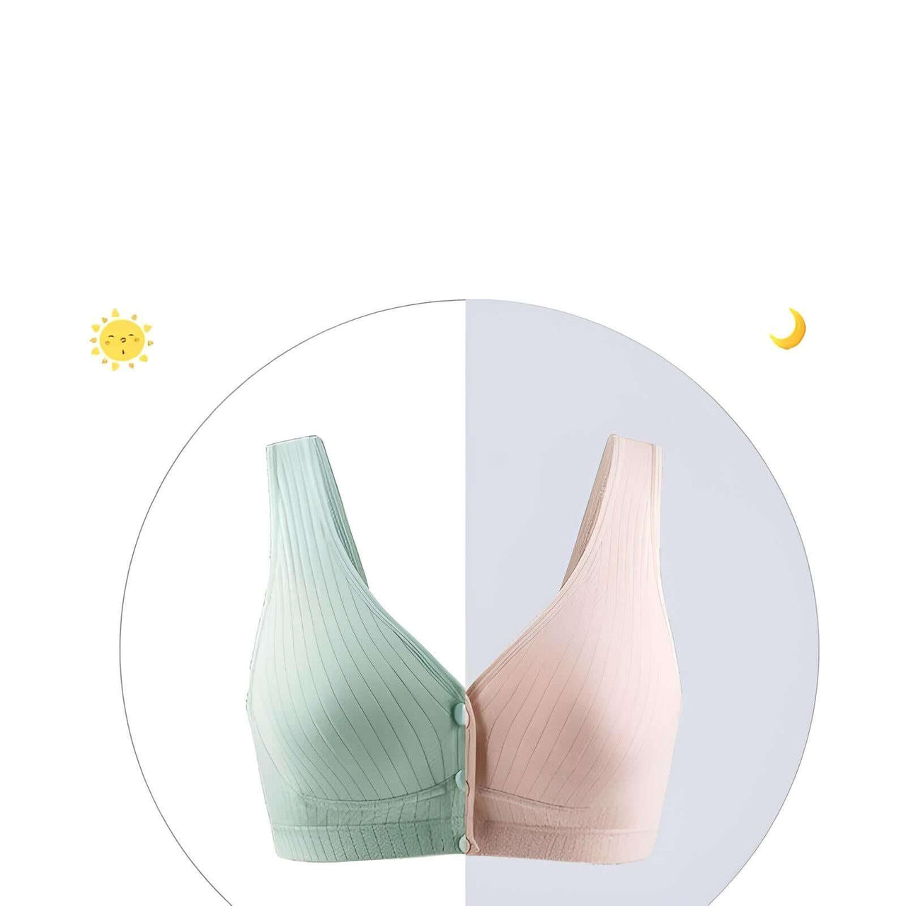 Women's Wire-Free Cotton Nursing Bra -, Nursing Bra , Drestiny , Australia, Bras, Canada, Champagne, Dark Pink, Gender_Women, Grey, Light Green, Light Grey, Light Pink, New Zealand, Nude, Pink, United Kingdom, United States , Drestiny , www.shopdrestiny.com