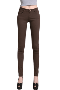 Thumbnail for Women's Candy Colored Skinny Jeans - Up To Size 31! -, Pants , Drestiny , 26, 27, 28, 29, 30, 31, Australia, Black, Brown, Canada, Casual Pants, Dark Blue, Dark Brown, Dark Green, Deep Pink, FR, Green, Jeans, Khaki, Light Blue, Light Green, Light Purple, LightBlue, Navy, New Zealand, Orange, Pink, Purple, Red, Royal Blue, Skinny Jeans, United Kingdom, United States , Drestiny , www.shopdrestiny.com