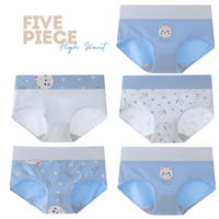 Thumbnail for Women's Cotton Briefs - Five Pack! -, Panties , Drestiny , Australia, Dark Red, Gender_Women, Green, L, Light Blue, M, New Zealand, Pink, Purple, Red, Teal, Underwear, United Kingdom, United States, White, XL, XXL, Yellow , Drestiny , www.shopdrestiny.com