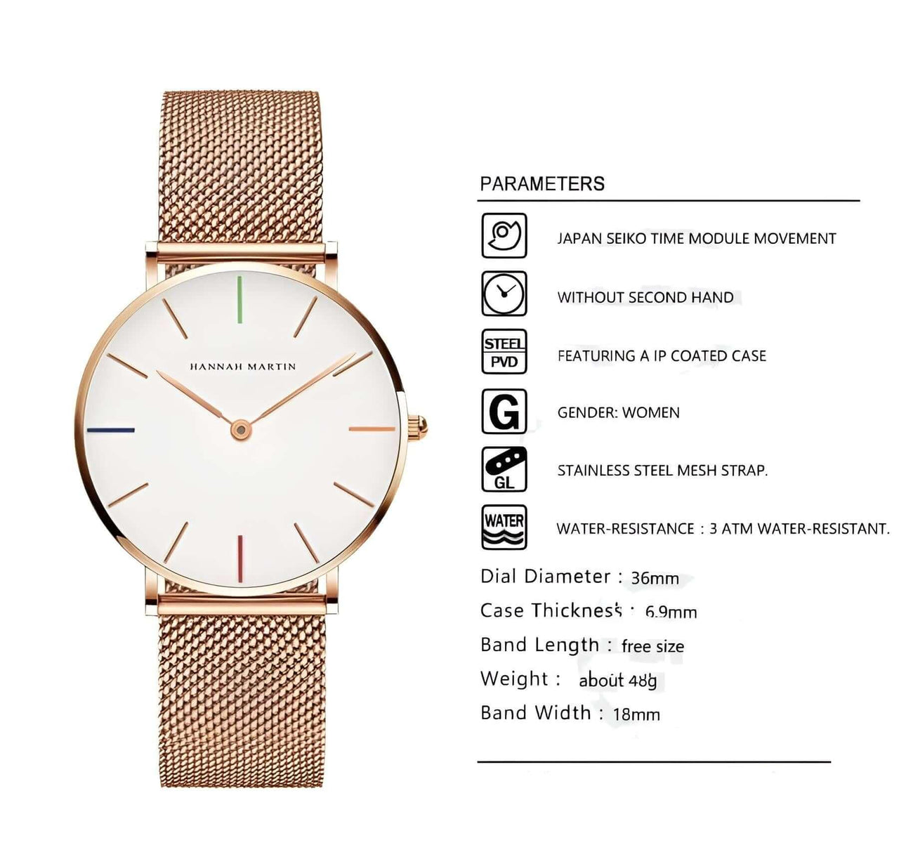 Women's Elegant Watches With Mesh Band -, Watches , Drestiny , Australia, Black, Canada, Dark Blue, Dark Green, Gender_Women, Gold, Green, Grey, Navy, New Zealand, Pink, Silver, United Kingdom, United States, Watches, White , Drestiny , www.shopdrestiny.com