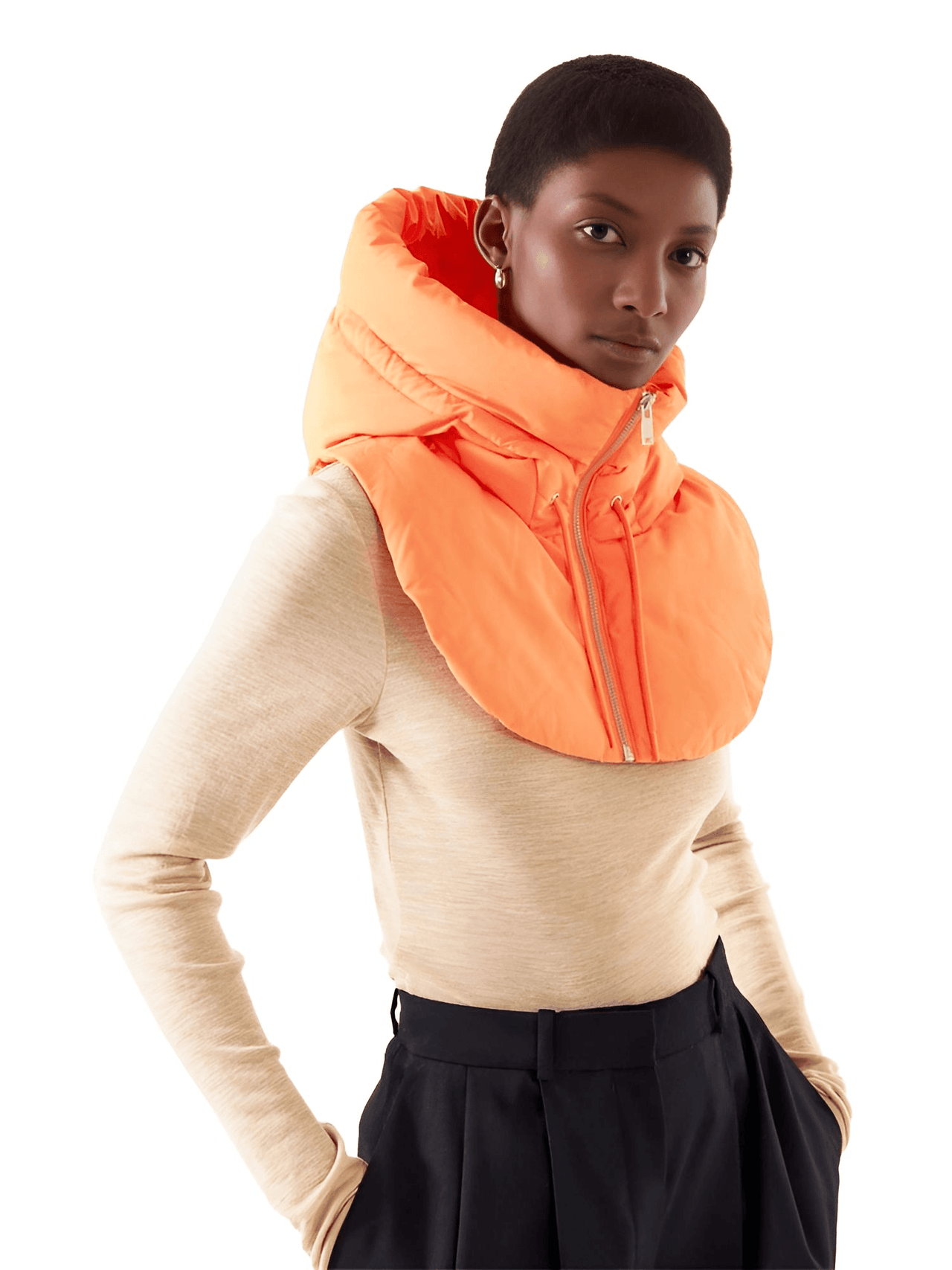 Shop Now & Get Free Shipping + We'll Pay The Tax! Women's Hooded Zipper Vest For Layering will keep you warm in the fall and winter months. blue, orange, green, black, hot pink, beige, united states, canada, australia, new zealand, united kingdom