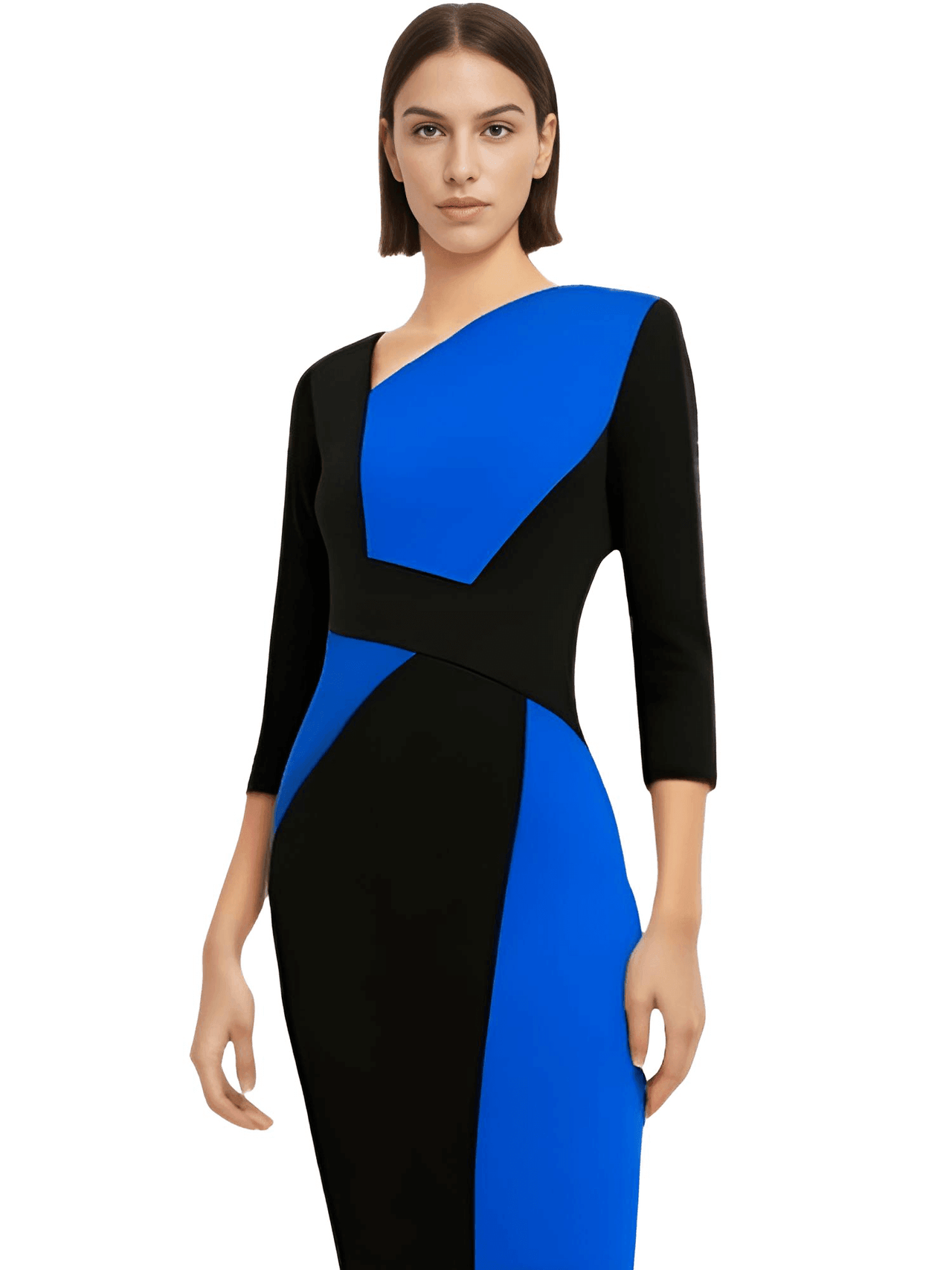 Women's Office Sheath Dress -, Dress , Drestiny , 10, 12, 4, 6, 8, Australia, Black, Blue, Canada, FR, Grey, Knee Length Dresses, L, Long Sleeves, M, New Zealand, Red, S, Sleeveless, United Kingdom, United States, White, XL, XXL , Drestiny , www.shopdrestiny.com