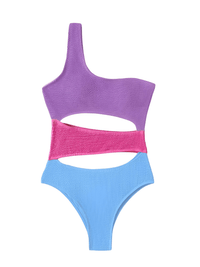 Thumbnail for Women's One Piece Neon Swimsuits -, One Piece Swimsuit , Drestiny , Australia, Blue, Canada, L, M, New Zealand, One Piece Swimwear, One Shoulder, Orange, Pink, Purple, S, United Kingdom, United States, Yellow , Drestiny , www.shopdrestiny.com