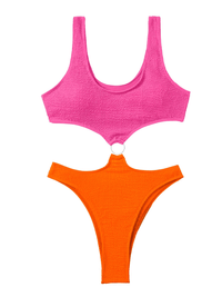 Thumbnail for Women's One Piece Neon Swimsuits -, One Piece Swimsuit , Drestiny , Australia, Blue, Canada, L, M, New Zealand, One Piece Swimwear, One Shoulder, Orange, Pink, Purple, S, United Kingdom, United States, Yellow , Drestiny , www.shopdrestiny.com