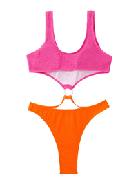 Thumbnail for Women's One Piece Neon Swimsuits -, One Piece Swimsuit , Drestiny , Australia, Blue, Canada, L, M, New Zealand, One Piece Swimwear, One Shoulder, Orange, Pink, Purple, S, United Kingdom, United States, Yellow , Drestiny , www.shopdrestiny.com