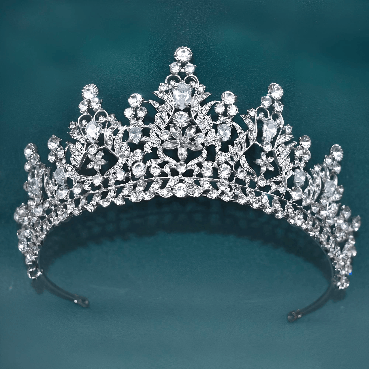 Women's Opulent Crystal Crowns & Tiaras -, Crowns , Drestiny , Australia, Blue, Canada, Crowns, Gold, Hair Accessories, New Zealand, Silver, Tiaras, United Kingdom, United States, White , Drestiny , www.shopdrestiny.com