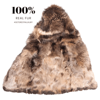 Thumbnail for Women's Parka X-Long Waterproof Real Fur Coat