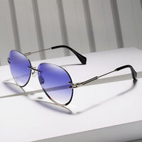 Thumbnail for Women's Gradient Rimless Sunglasses -, Sunglasses , Drestiny , Australia, Blue, Brown, Canada, Gender_Women, New Zealand, Pink, Purple, Sunglasses, United Kingdom, United States, Yellow , Drestiny , www.shopdrestiny.com