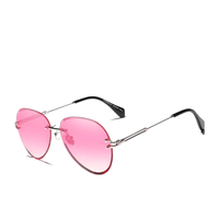 Thumbnail for Women's Gradient Rimless Sunglasses -, Sunglasses , Drestiny , Australia, Blue, Brown, Canada, Gender_Women, New Zealand, Pink, Purple, Sunglasses, United Kingdom, United States, Yellow , Drestiny , www.shopdrestiny.com