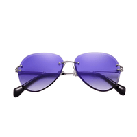 Thumbnail for Women's Gradient Rimless Sunglasses -, Sunglasses , Drestiny , Australia, Blue, Brown, Canada, Gender_Women, New Zealand, Pink, Purple, Sunglasses, United Kingdom, United States, Yellow , Drestiny , www.shopdrestiny.com