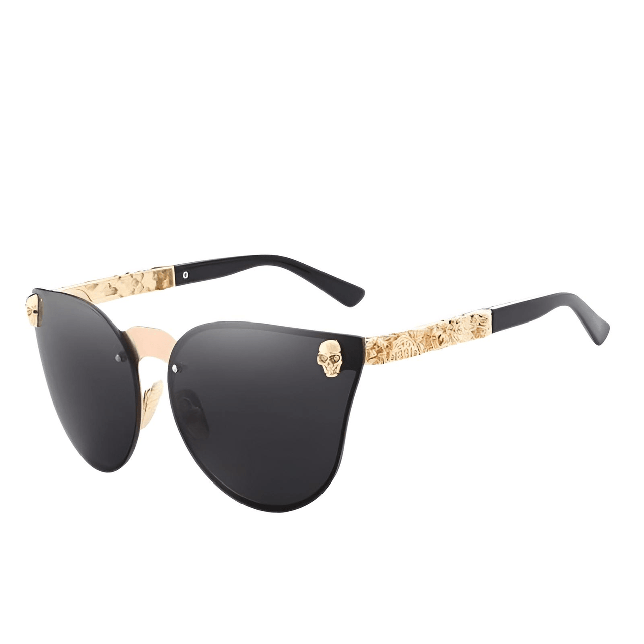 Women's Skull Frame Metal Sunglasses -, Sunglasses , Drestiny , Australia, Black, Blue, Brown, Canada, Gender_Women, Gold, New Zealand, Pink, Silver, Sunglasses, United Kingdom, United States , Drestiny , www.shopdrestiny.com