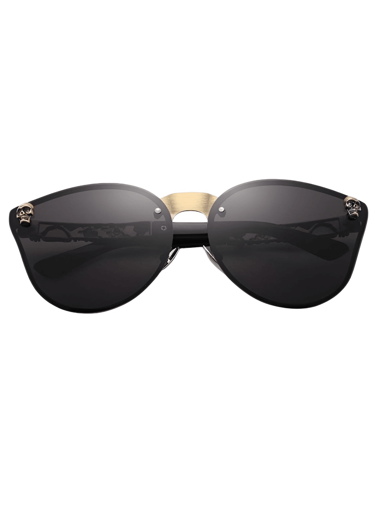 Women's Skull Frame Metal Sunglasses -, Sunglasses , Drestiny , Australia, Black, Blue, Brown, Canada, Gender_Women, Gold, New Zealand, Pink, Silver, Sunglasses, United Kingdom, United States , Drestiny , www.shopdrestiny.com