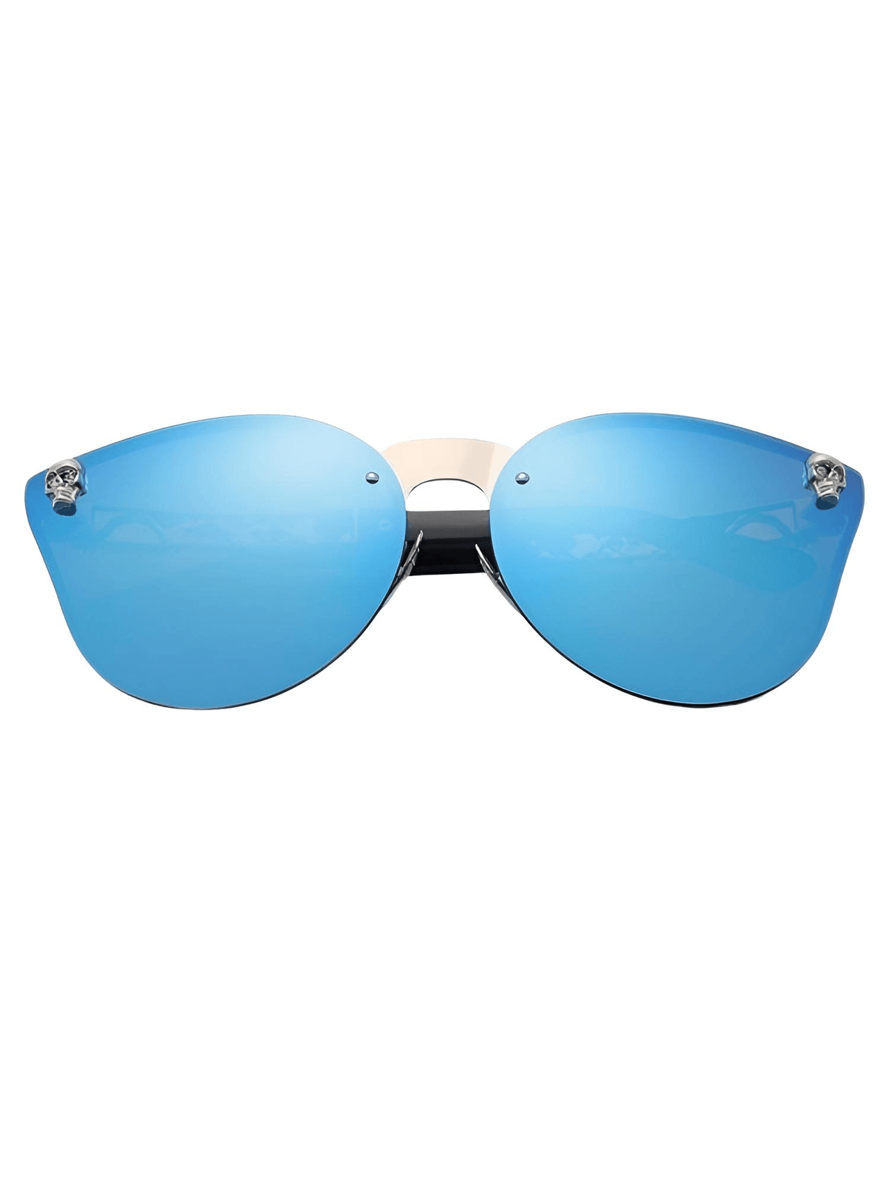 Women's Skull Frame Metal Sunglasses -, Sunglasses , Drestiny , Australia, Black, Blue, Brown, Canada, Gender_Women, Gold, New Zealand, Pink, Silver, Sunglasses, United Kingdom, United States , Drestiny , www.shopdrestiny.com