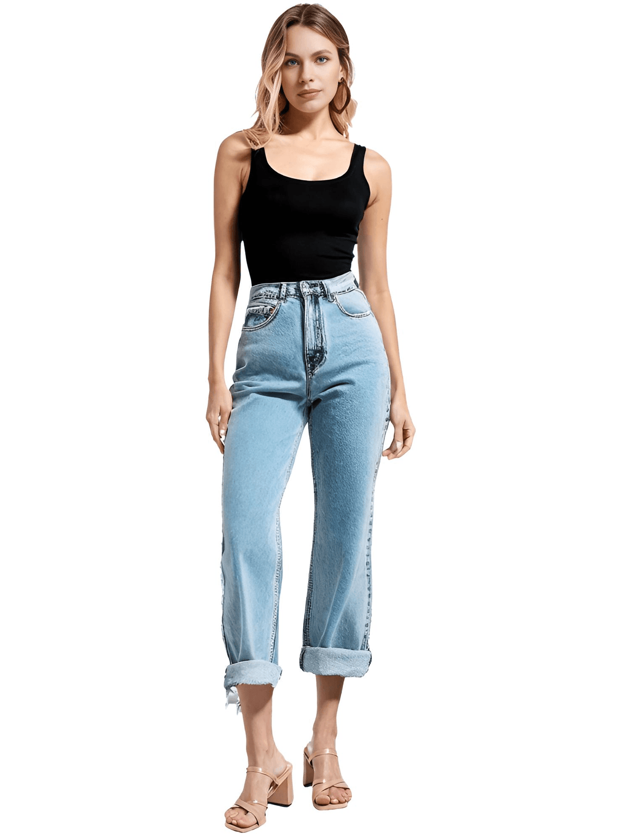 Women's Straight Leg Boyfriend Jeans -, Boyfriend Jeans , Drestiny , Australia, Black, Blue, Casual Pants, Dark Blue, FR, Jeans, L, Light Blue, M, New Zealand, S, United Kingdom, United States, White, XS , Drestiny , www.shopdrestiny.com