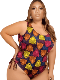 Thumbnail for XL-5XL Plus Size Two Piece Short Sets For Women -, Outfit Sets , Drestiny , 4XL, 5XL, Australia, Blue, Bodysuits, Canada, Casual Shirts, New Zealand, Orange, Short Sets, Shorts, Sky Blue, Sleeveless, United Kingdom, United States, XL, XXL, XXXL , Drestiny , www.shopdrestiny.com