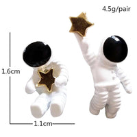 Thumbnail for Astronaut Earrings -, Stud Earrings , Drestiny , Australia, Black, Blue, Canada, Earrings, Gender_Women, Gold, Green, New Zealand, United Kingdom, United States, White, Yellow , Drestiny , www.shopdrestiny.com