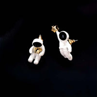 Thumbnail for Astronaut Earrings -, Stud Earrings , Drestiny , Australia, Black, Blue, Canada, Earrings, Gender_Women, Gold, Green, New Zealand, United Kingdom, United States, White, Yellow , Drestiny , www.shopdrestiny.com